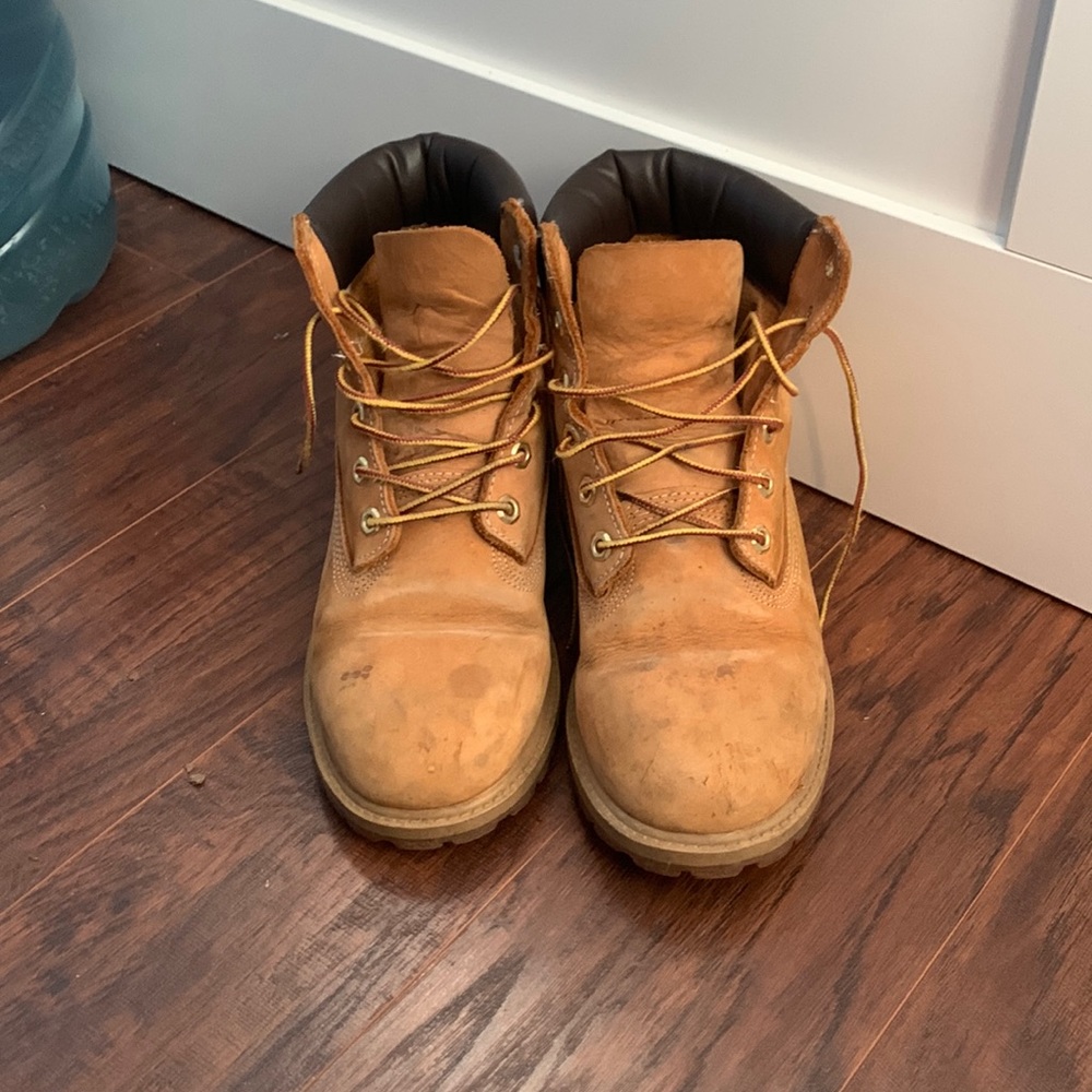 Tan Timberland Boots